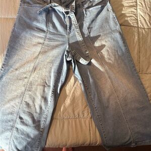 Nature’s by westbound  mid calf flare jeans with belt